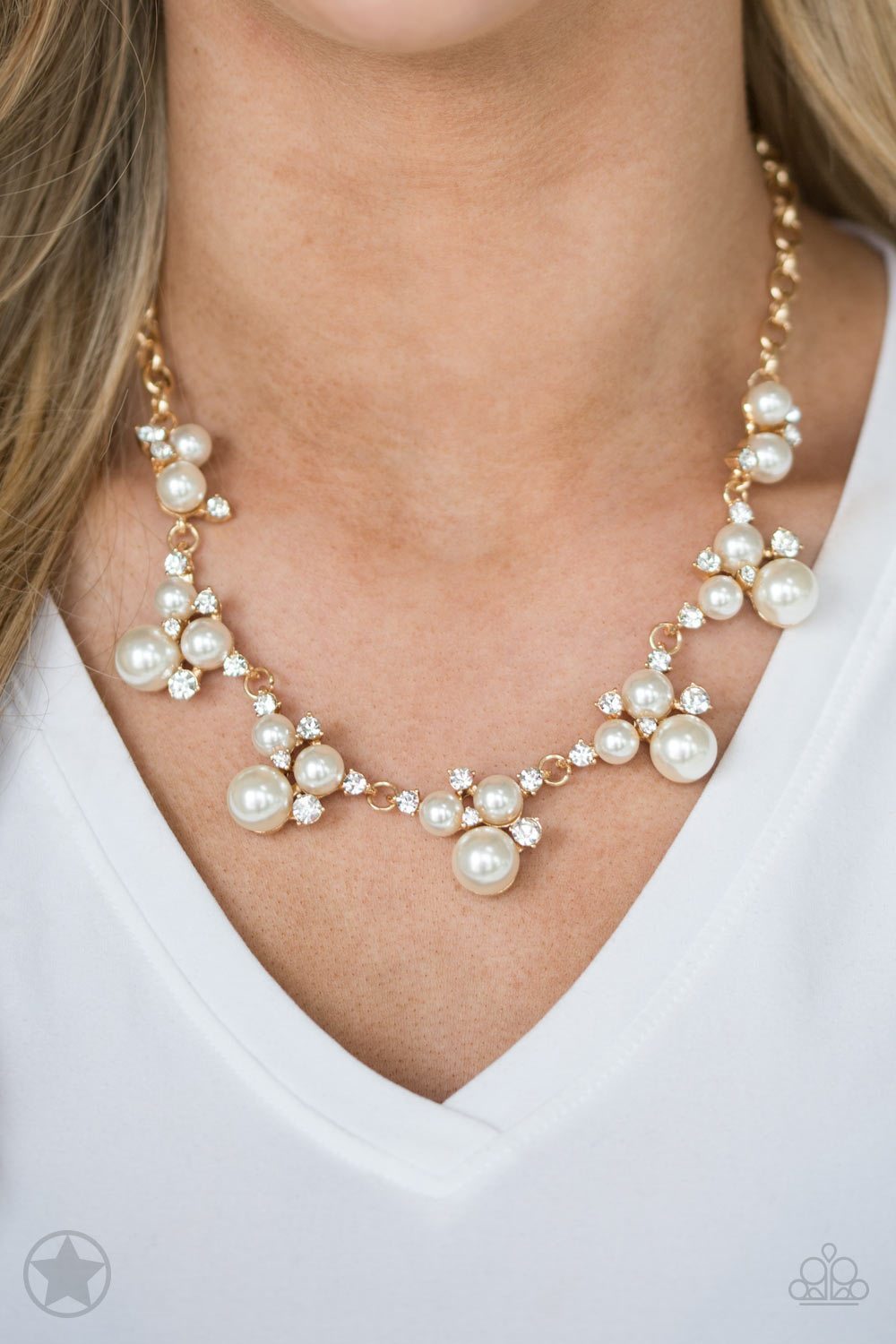 Toast To Perfection Necklace Set-Gold - Barbara Towles Masterson's Store