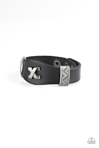 Tred Carefully Black Wrap Bracelet - Urban - Barbara Towles Masterson's Store