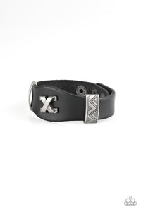 Tred Carefully Black Wrap Bracelet - Urban - Barbara Towles Masterson's Store
