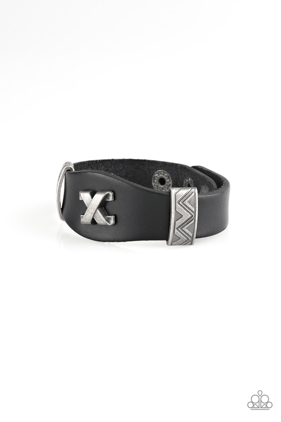 Tred Carefully Black Wrap Bracelet - Urban - Barbara Towles Masterson's Store