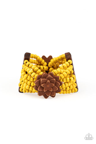 Tropical Sanctuary - Yellow - Barbara Towles Masterson's Store