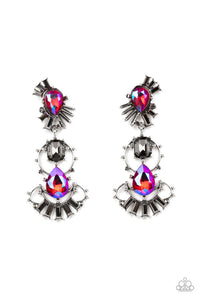 Ultra Universal - Multi - Paparazzi Earrings