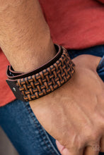 Load image into Gallery viewer, Urban Expansion - brown - Paparazzi MENS bracelet
