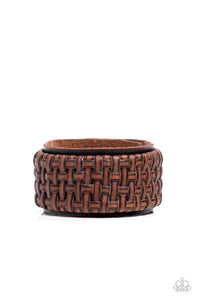 Urban Expansion - brown - Paparazzi MENS bracelet
