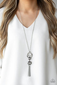 Very Fort-YOU-nate - silver - Necklace - Barbara Towles Masterson's Store