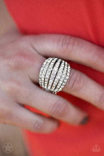 Blinding Brilliance White Ring - Barbara Towles Masterson's Store