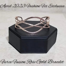 Load image into Gallery viewer, Fierce Fusion - Rose Gold Bracelet - Paparazzi

