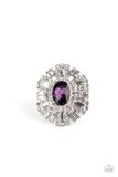 Load image into Gallery viewer, “Iceberg Ahead&quot; – Purple - Ring - Barbara Towles Masterson&#39;s Store
