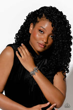 Load image into Gallery viewer, First WINGS First White Rhinestone Butterfly Bracelet - Paparazzi
