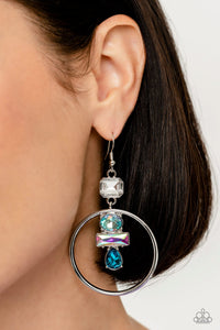 Geometric Glam Paparazzi Earrings Jewelry Life of the Party January 2023