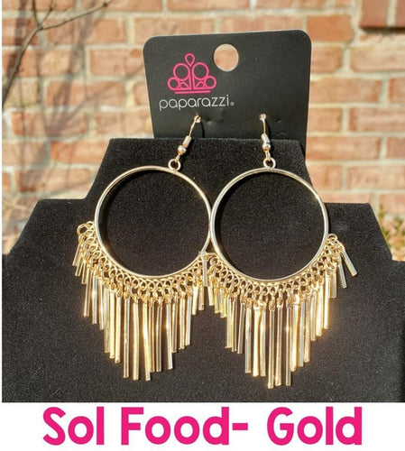 SOL Food Earrings - Barbara Towles Masterson's Store