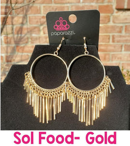 SOL Food Earrings - Barbara Towles Masterson's Store