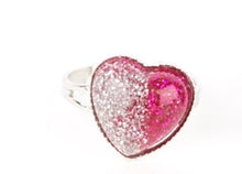 Load image into Gallery viewer, Glittery Hearts - Starlet Shimmer Rings - Barbara Towles Masterson&#39;s Store
