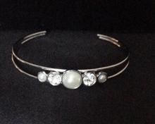 Wedding Waltz - White Bracelet - Barbara Towles Masterson's Store
