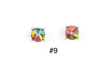 Load image into Gallery viewer, Shapes Oil Spill Earrings Starlet Shimmer - Barbara Towles Masterson&#39;s Store
