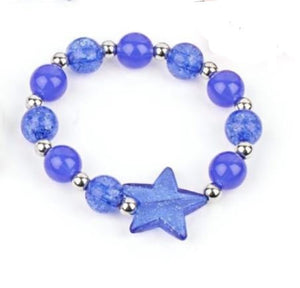 Star Bracelet Red White Blue - Starlet Shimmer - Barbara Towles Masterson's Store
