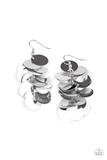 Load image into Gallery viewer, Now You SEQUIN It - Silver - Earrings Life Of The Party Exclusive - September 2020 - Barbara Towles Masterson&#39;s Store
