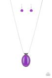 Load image into Gallery viewer, Rising Stardom Purple Necklace - Barbara Towles Masterson&#39;s Store
